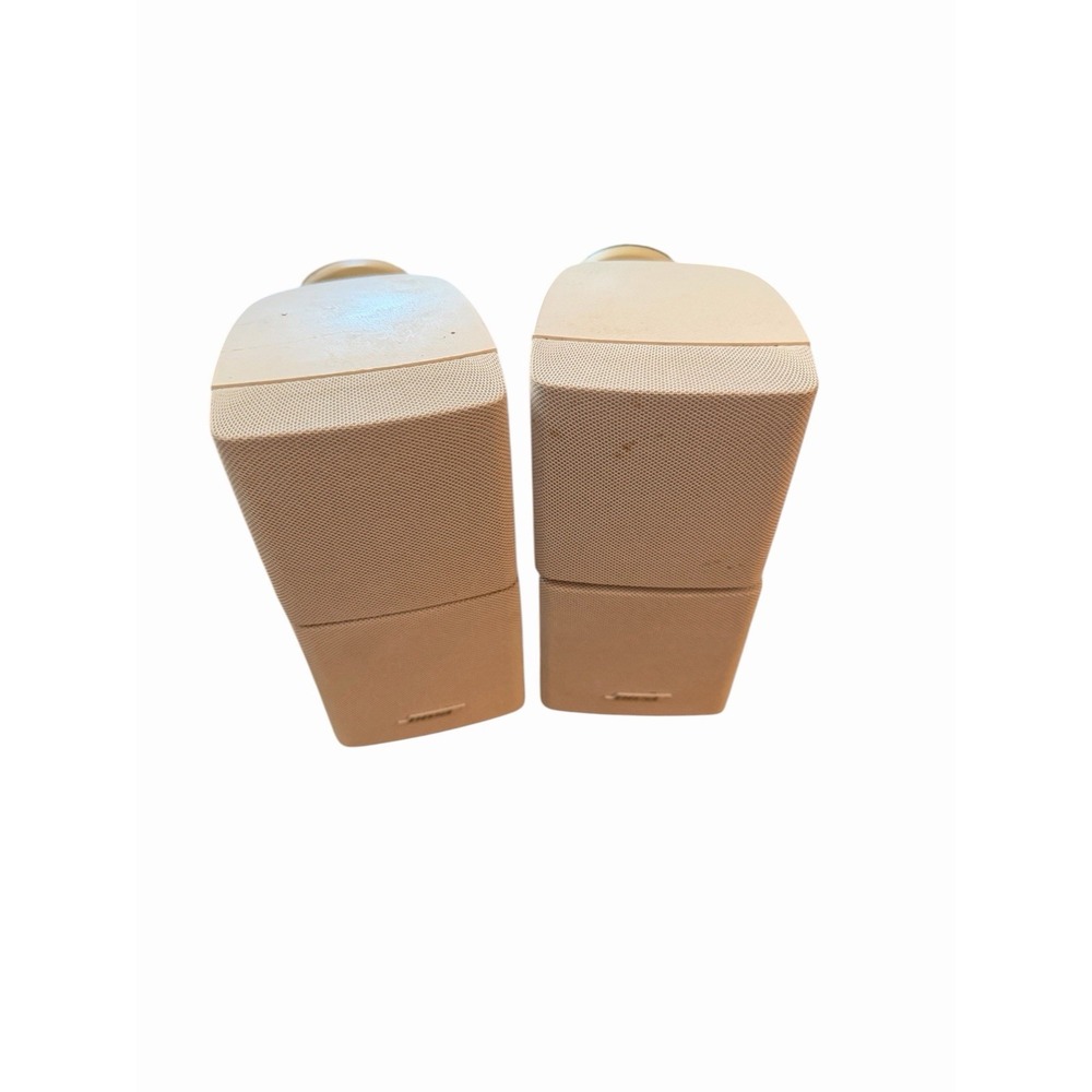 2 Bose Rough Cond White Double Cube Speakers And Mounts DoubleShot Lifestyle